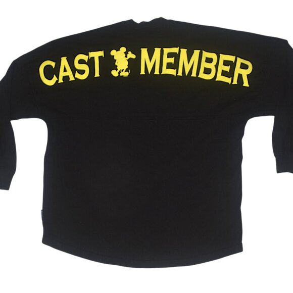 Disney Store Cast Member Spirit Jersey Long Sleeve T Shirt S - Picture 1 of 9